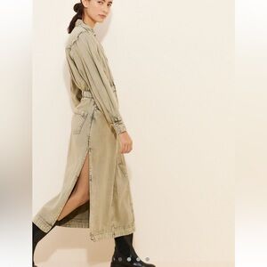 Mad Love Denim Midi Dress- Free People